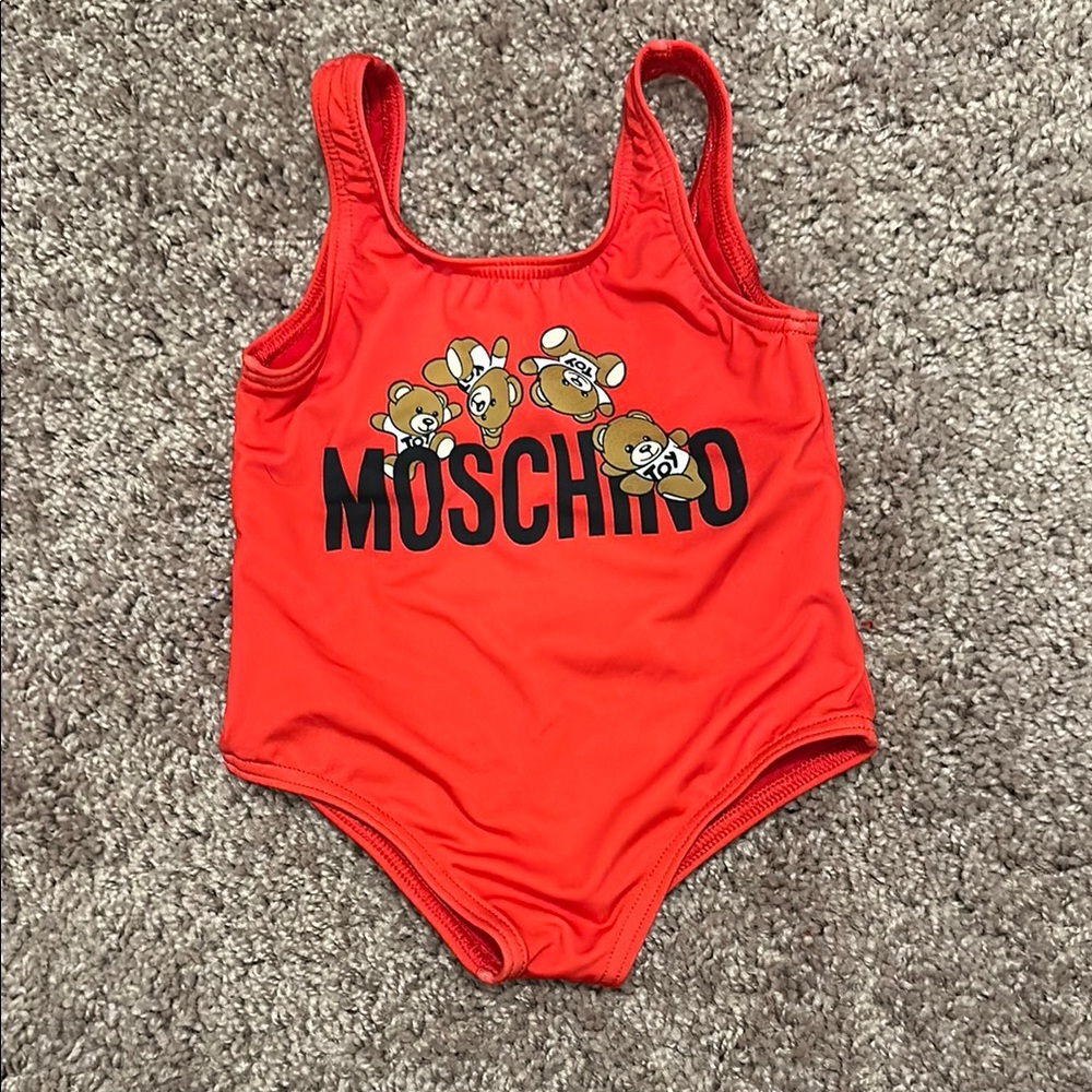 Moschino Red Kids Swimsuit